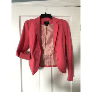 H&M pink blazer